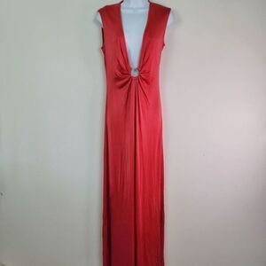 BCBGMAXAZRIA long maxi dress size small